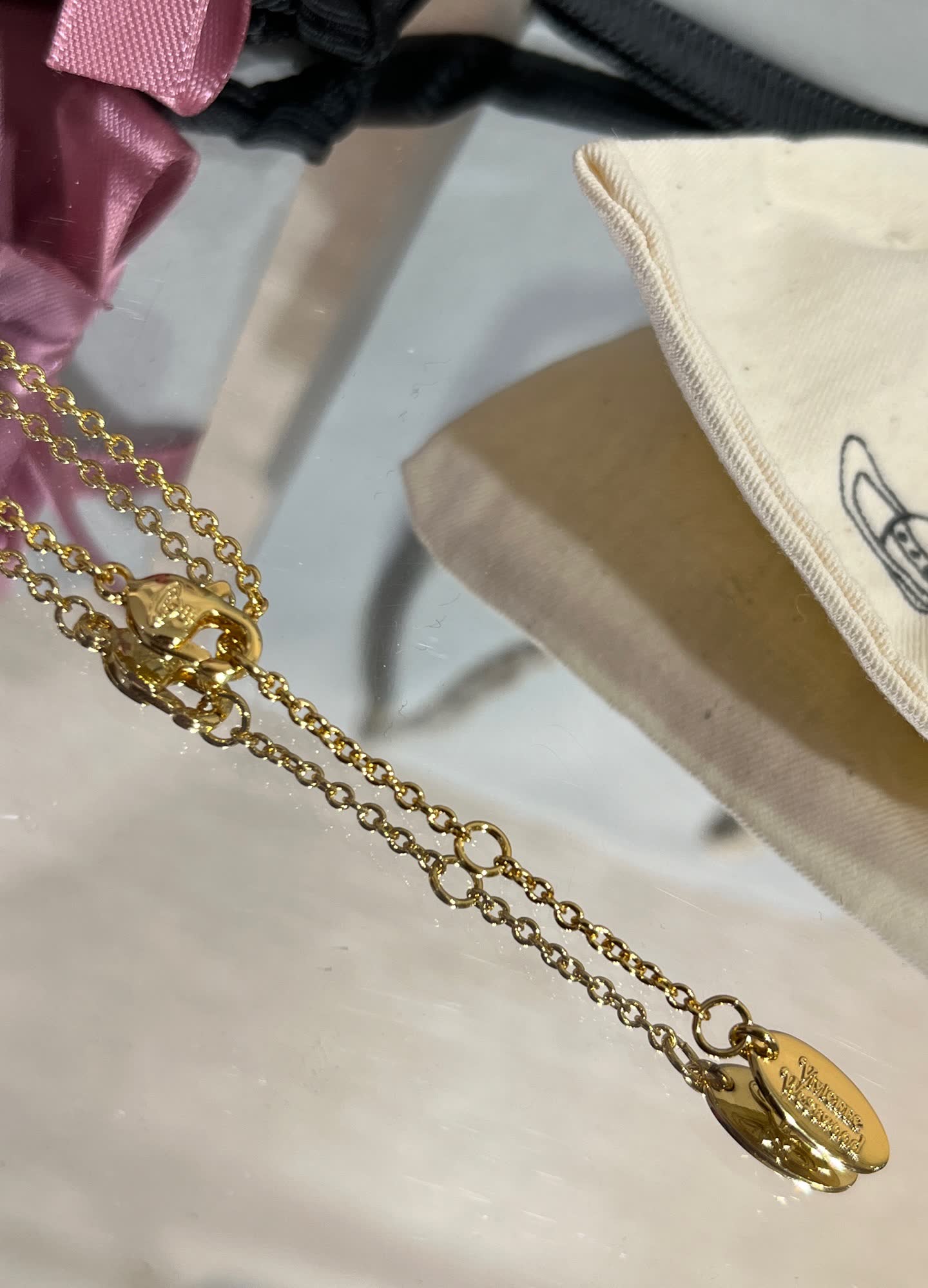 Vivienne Westwood Cloud Pearl Necklace